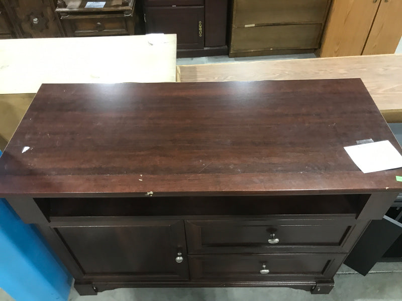 Cherry Wood TV Stand