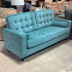 Teal Sofa