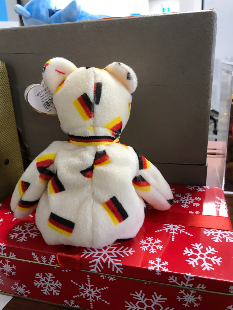 TY Beanie Baby The Deutschland Bear 1999