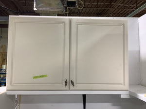 Cream Caesar Kitchen Includes Wall Stove, Stovetop, Sink and Counters