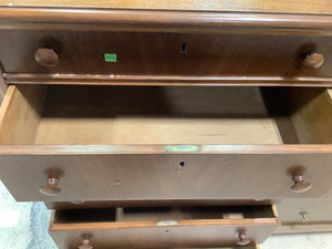 Mahogany Antique 5 Drawer Chest