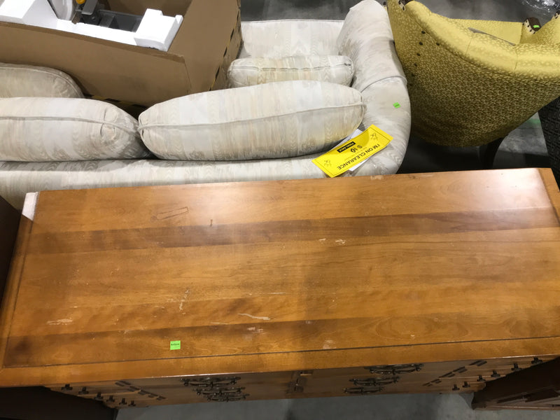Vintage Wooden Double Dresser