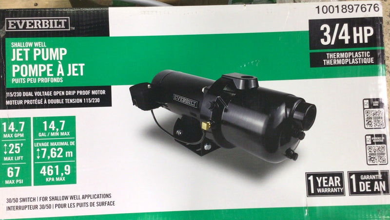 Shallow Well Jet Pump