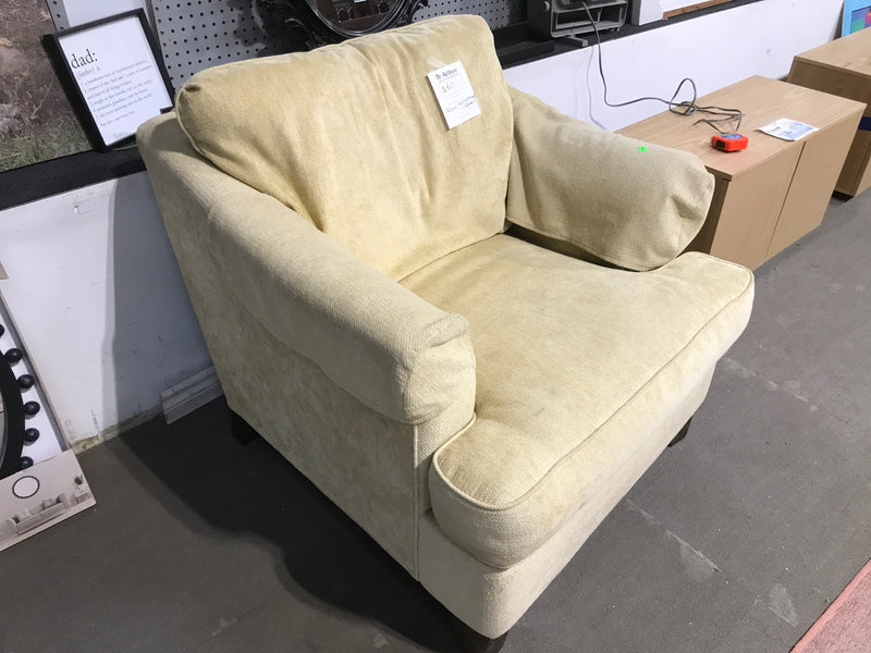 Yellow Upholstery Arm Chair