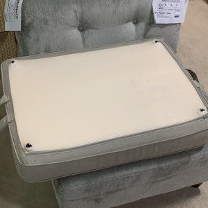 Grey Storage Ottoman