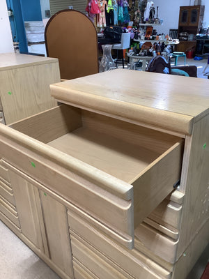 Blonde Midcentury Nightstand