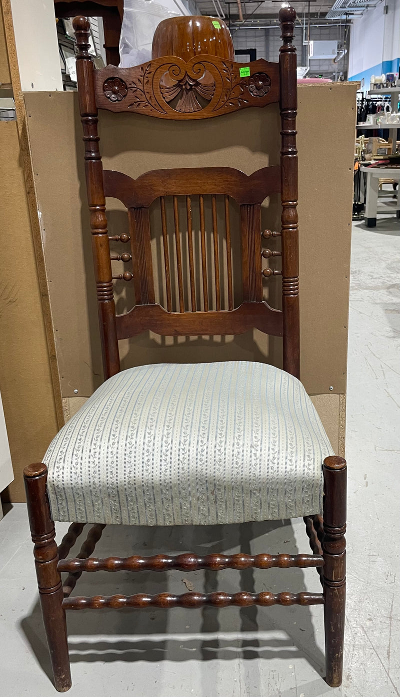 Antique Larkin Pressed Back Dining Chair
