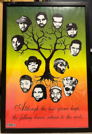 Hiphop Legends Tree Artwork