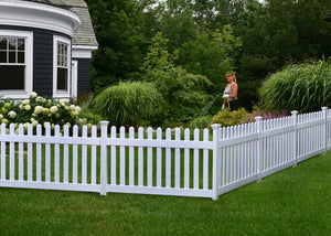 No Dig Fence Newport, 36"H x 72"W, White