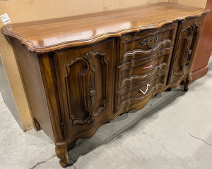 Ornate Buffet w/ Carved Edges