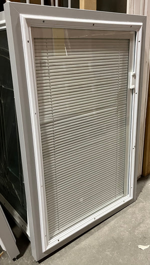 Window with Buillt-in Blinds