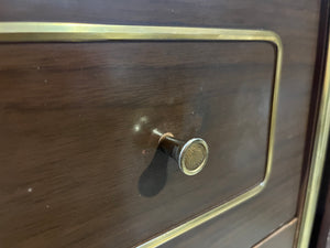 Brass Accented Dresser