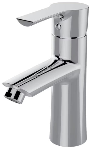 Akuaplus Single Round Handle Lavatory Faucet in Chrome