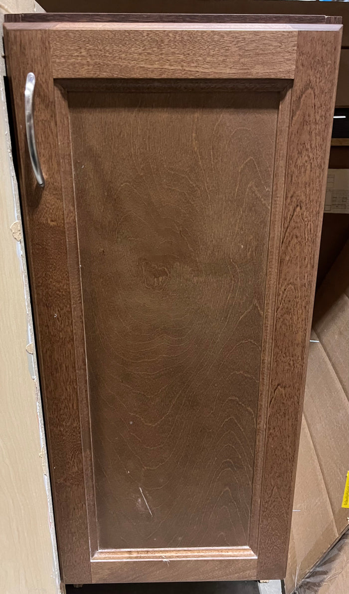 Tan Wood Lower Single Cabinet