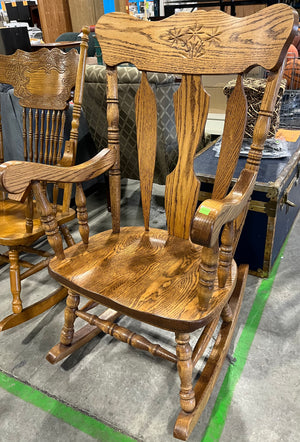 Thick Wooden Rocking Chair