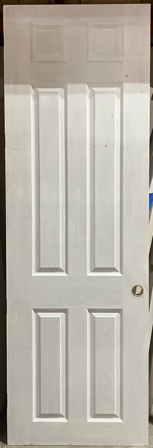 Tall Painted White Interior Door (30” x 91.5”)