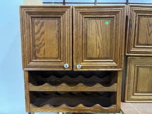 Warm Dark Brown Raised Panel Kitchen