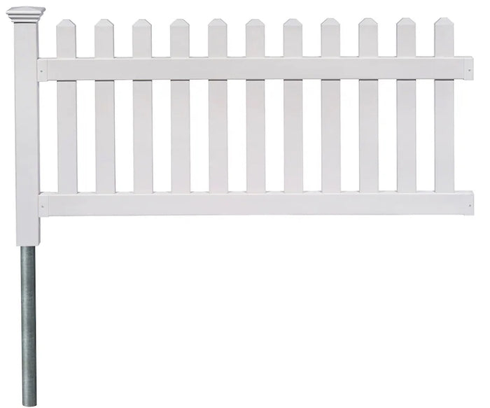 No Dig Fence Newport, 36"H x 72"W, White