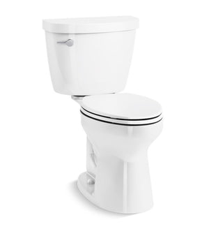 Cimarron 2-Piece WaterSense Toilet - 12-in Rough-In Size - Chair-Height - White China