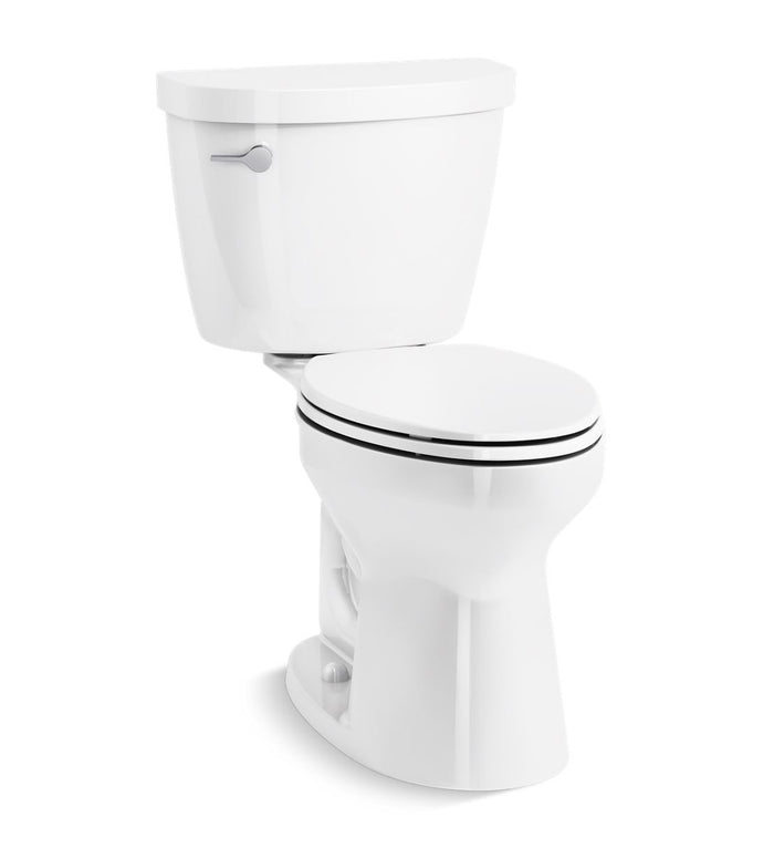 Cimarron 2-Piece WaterSense Toilet - 12-in Rough-In Size - Chair-Height - White China
