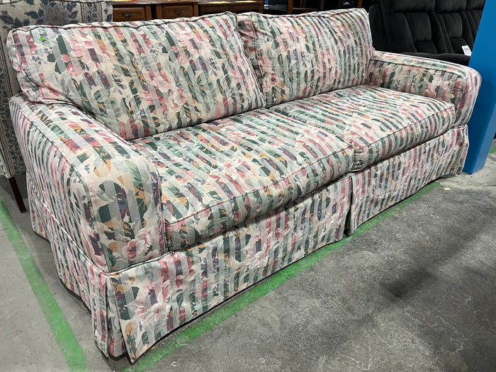 Large Floral Couch