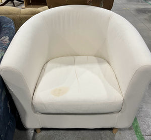 White Tub Chair