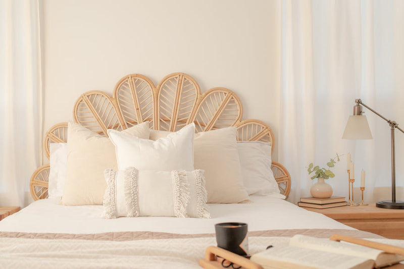 BALI Rattan Double Headboard