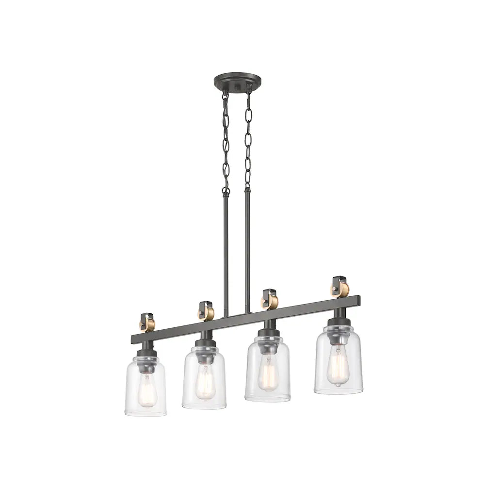Knollwood 3 light top chandelier