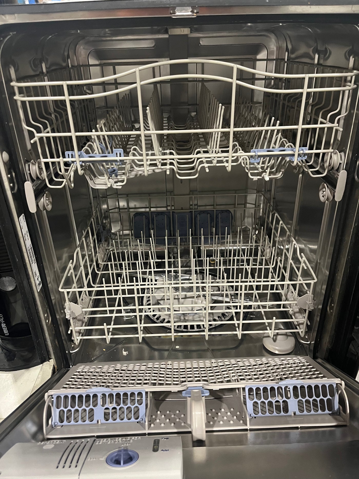 Whirlpool gold 2024 series dishwasher black