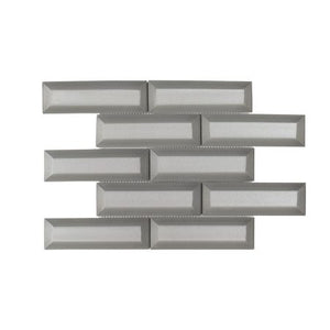 Silver Ingot Glass Mosaic