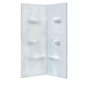 Caicos 36" Corner Shower Wall Panels