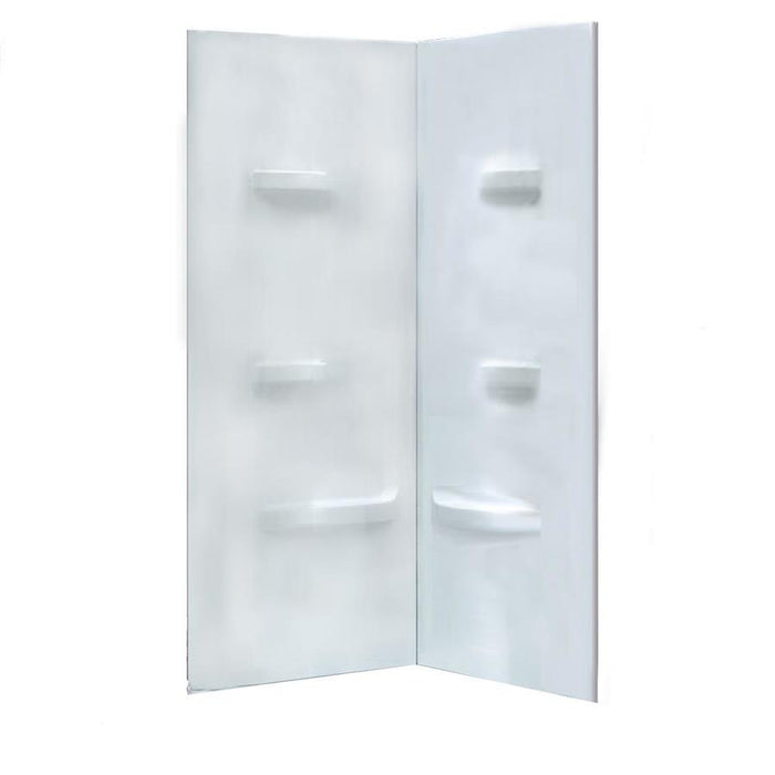 Caicos 36" Corner Shower Wall Panels