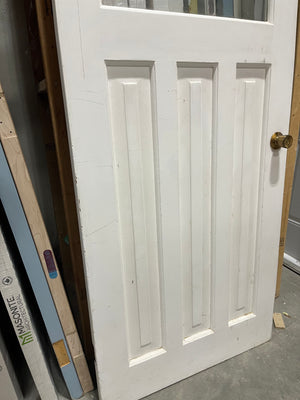 Exterior White Door (32” x 80”)