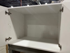 White Upper Cabinet with Soft Close