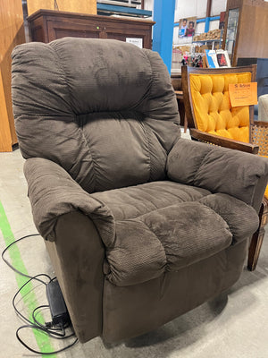 Brown Electric Recliner Chair