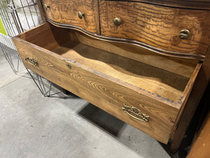 Antique Tigerwood Dresser