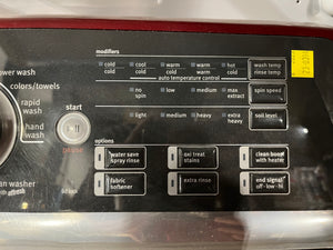 Maytag Red Top-Loader Washer