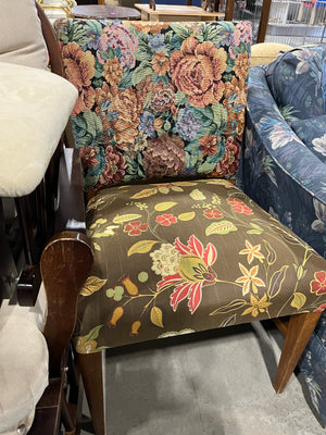 Floral Accent Softchair