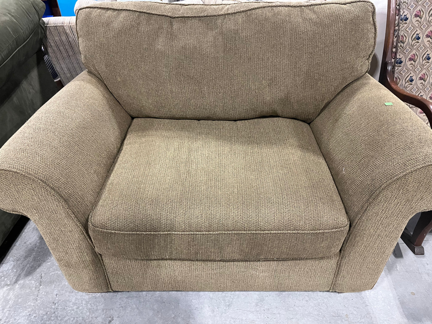 Extra large online armchair