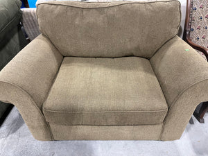 Extra Large Green Armchair