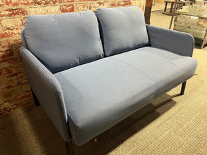 Simple Blue IKEA Loveseat