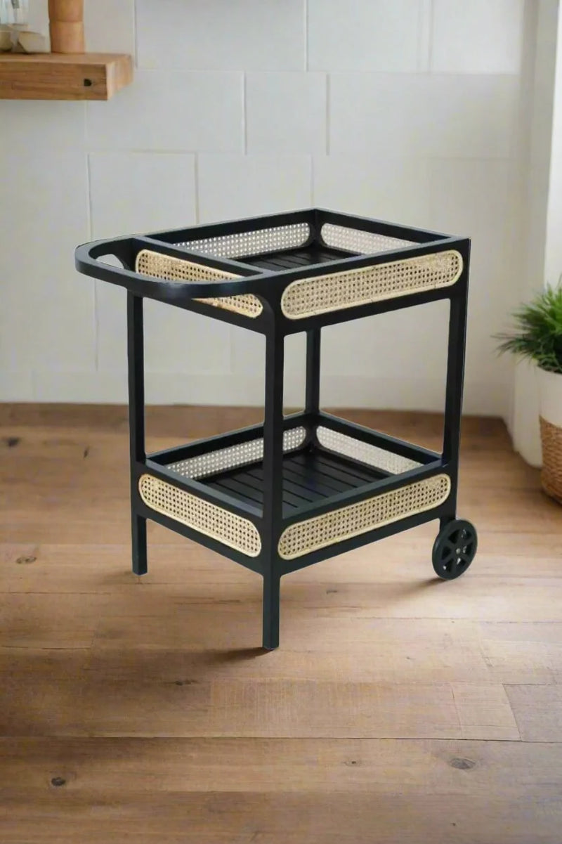 NOIR Trolley Bar Cart