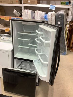 Black Whirpool Fridge