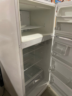 White Frigidaire Fridge (Broken Handles)