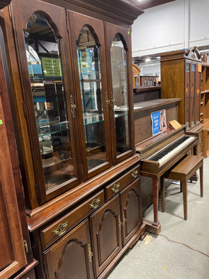 Glass Door Buffet + Hutch