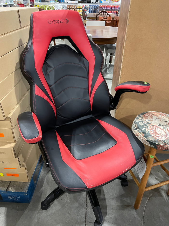 Staples bonded leather racing gaming chair hot sale