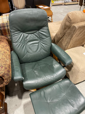 Dark Green Stressless Chair