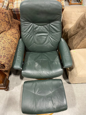 Dark Green Stressless Chair