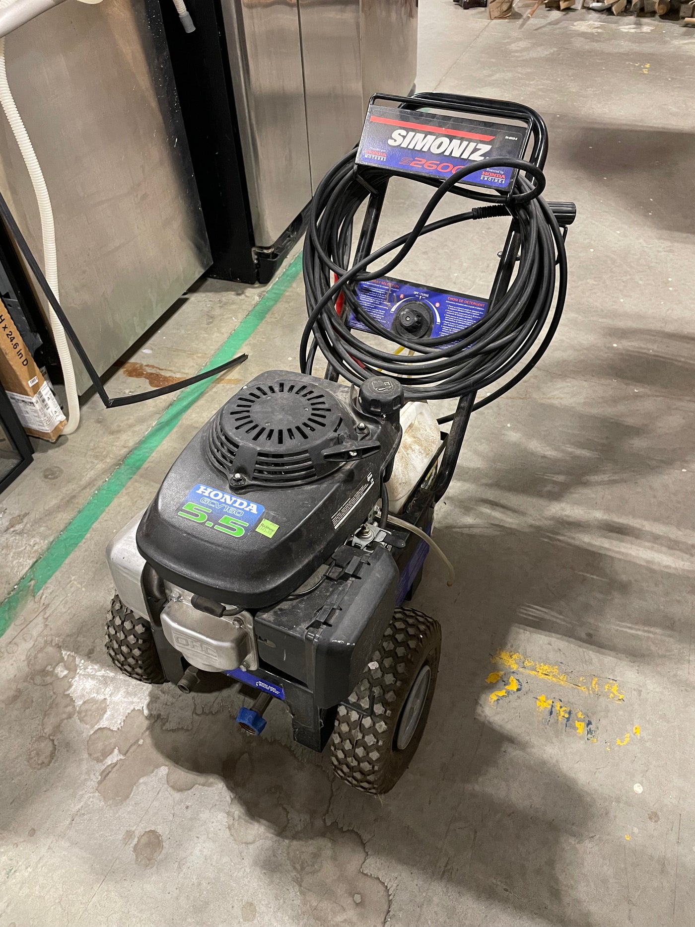 Simoniz 2900 gas pressure washer deals