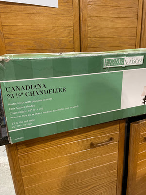 Canadian 23.5” Chandelier
